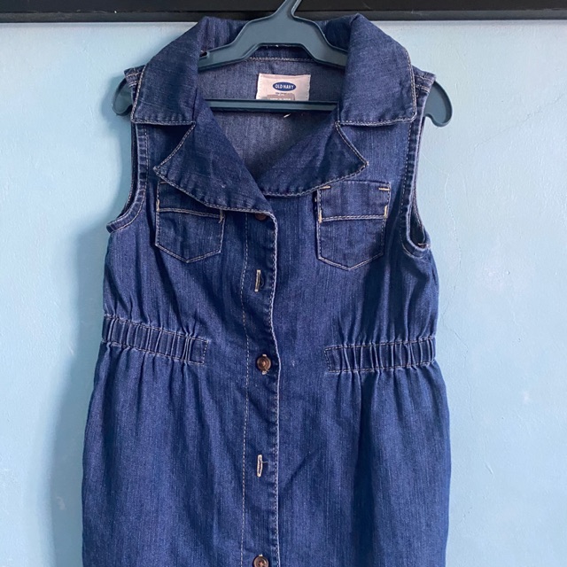 old navy toddler denim dress