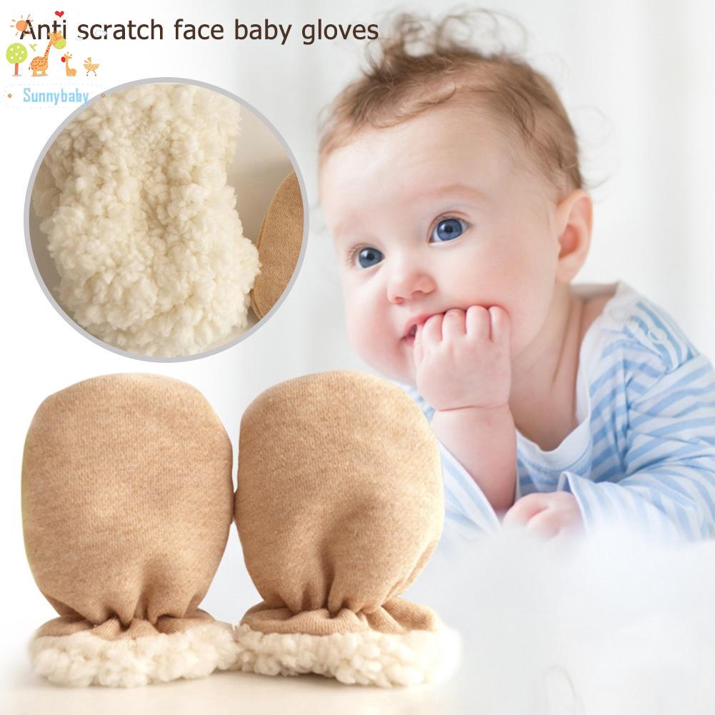 newborn hand mittens