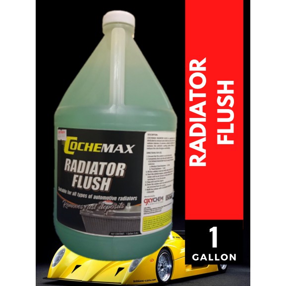COCHEMAX Radiator Flush 1 GALLON Car Machine Cleaner Auto Engine