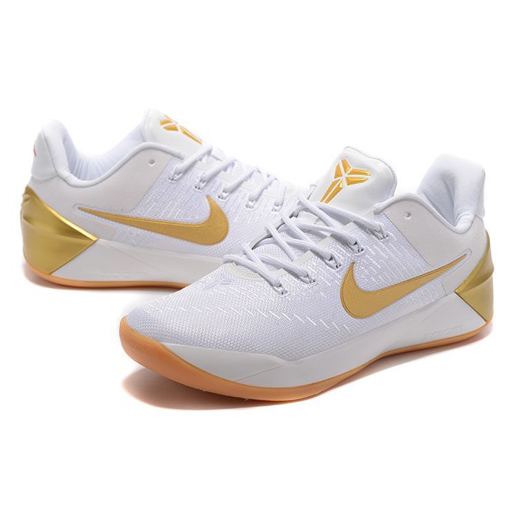 white and gold kobe ad