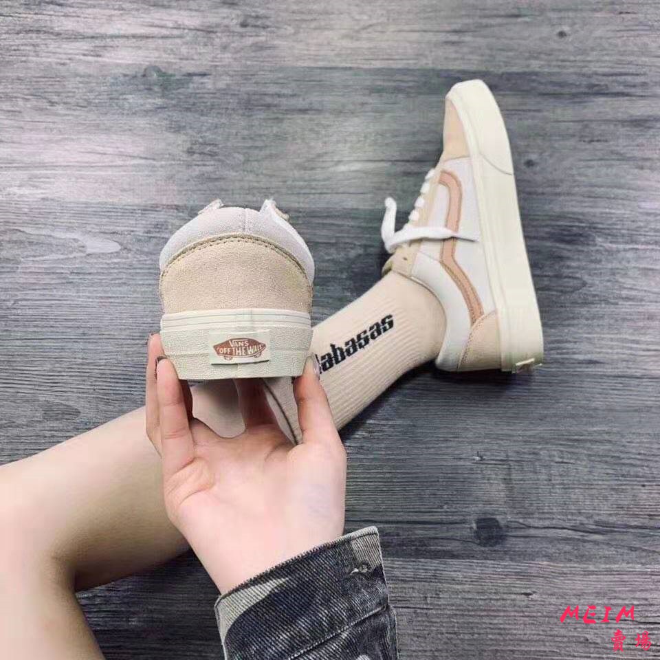 milk tea vans old skool