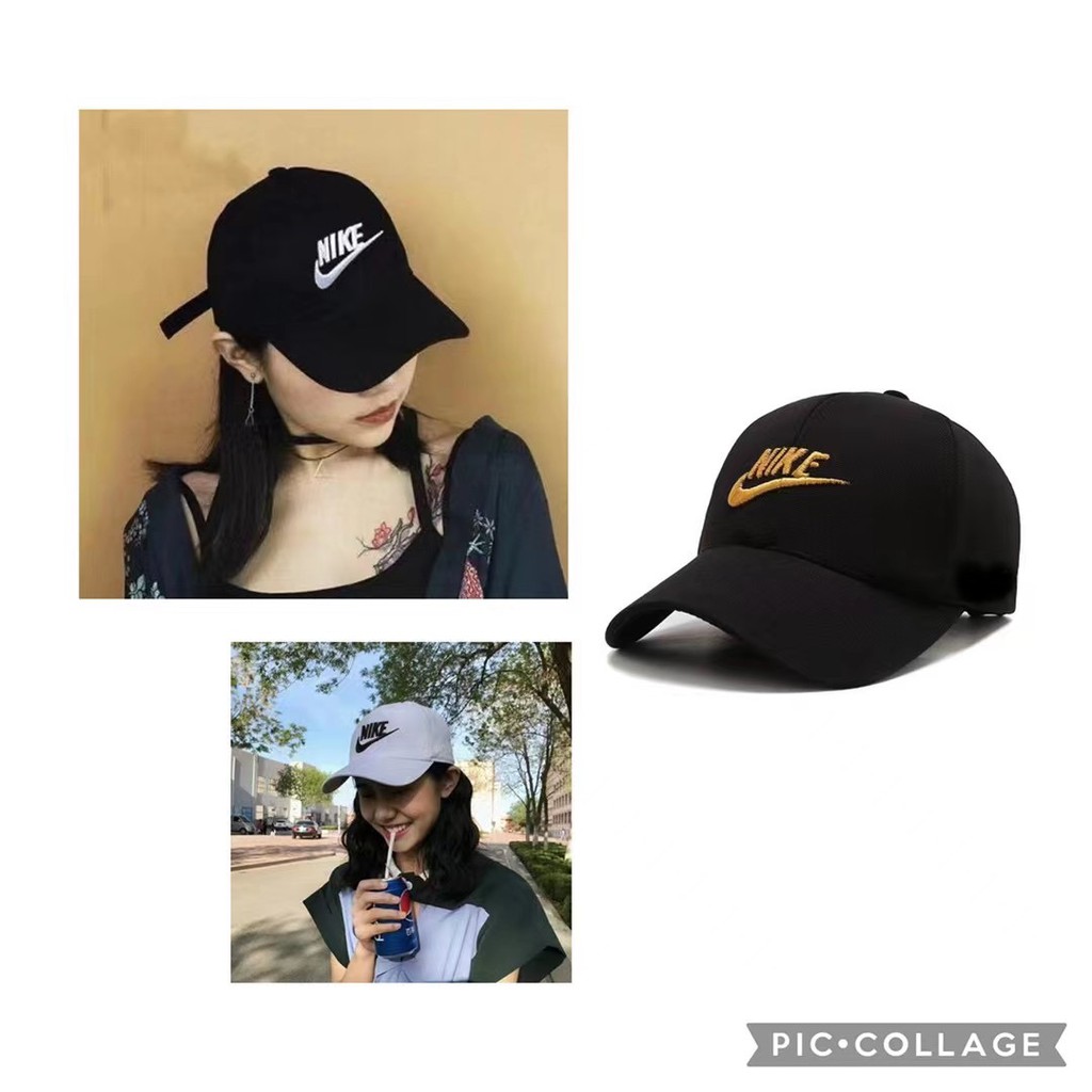 NIKE Metal Adjust Cap Fashion Hats Outdoor Bull Caps Close Baseball Cap for  Men/women | Shopee Philippines