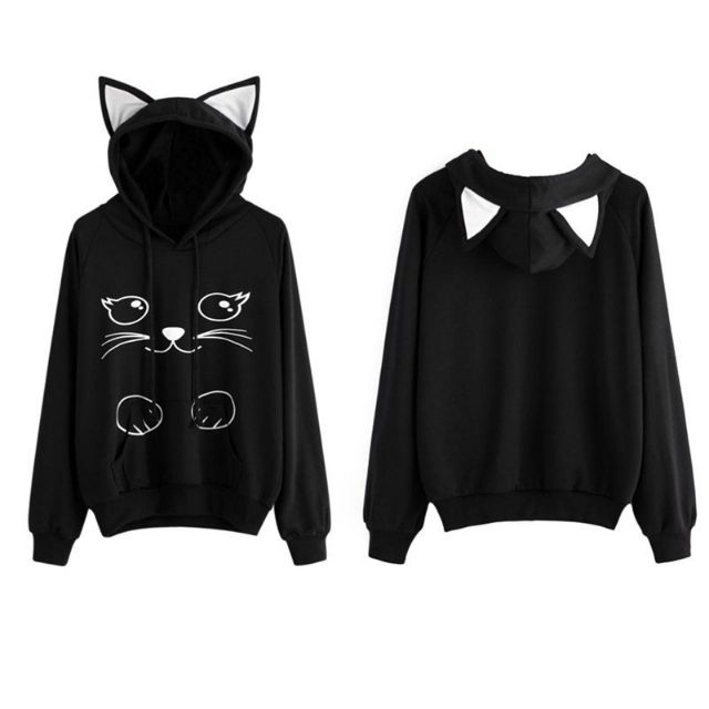 cat hoodie jacket