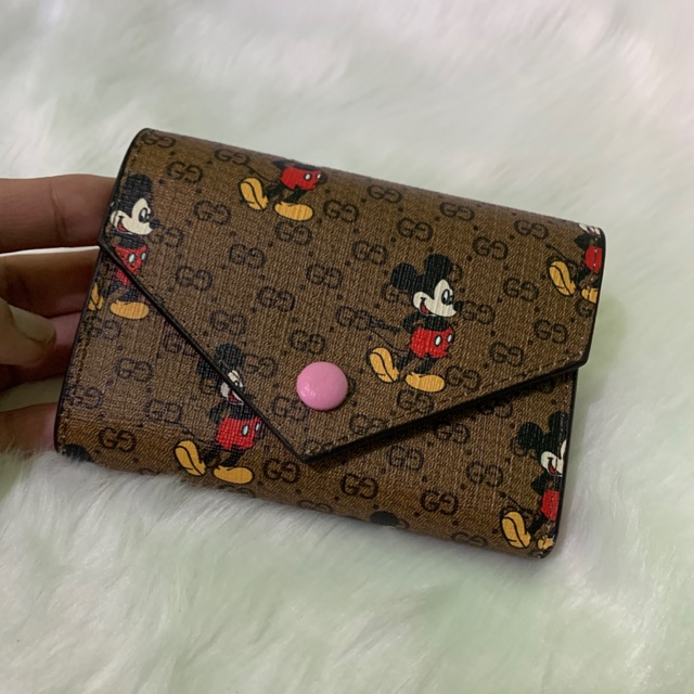 mickey mouse gucci wallet