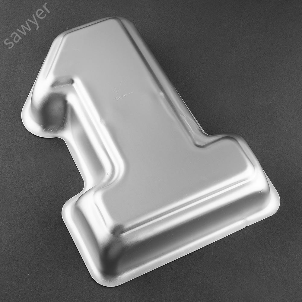 number one cake pan mold