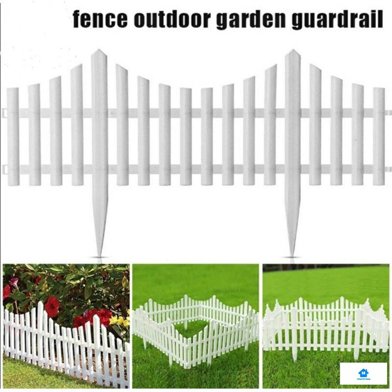 Plastic Fence Home Living Decorative, Decorative Garden Fence With Gate
