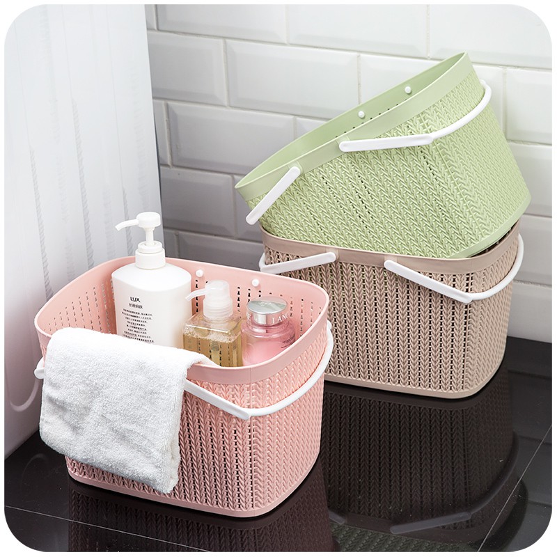 bathroom washing basket