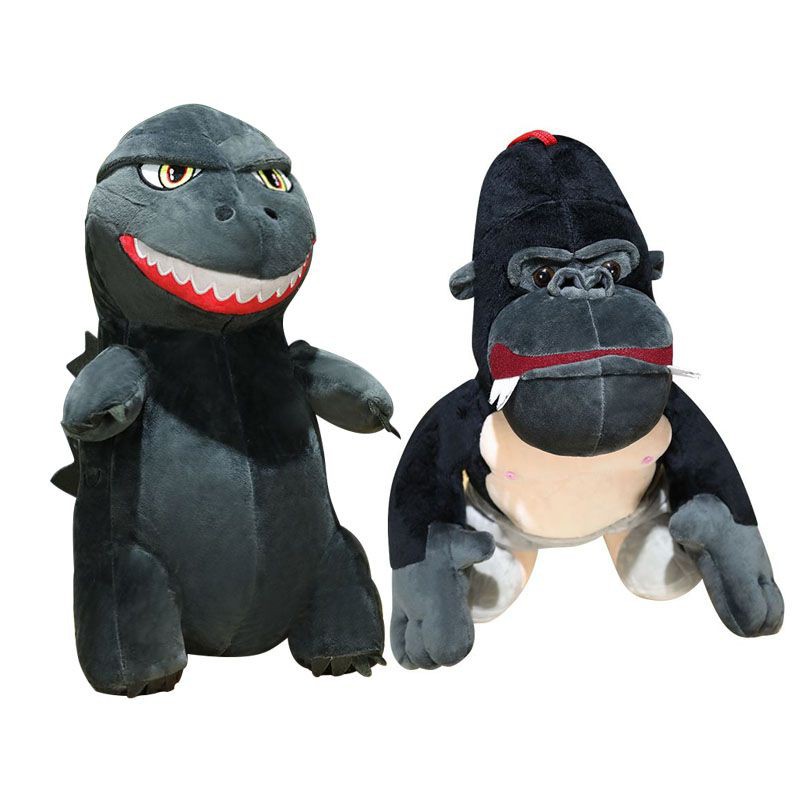 Movie Godzilla vs Kong Plush Toy Monster King Kong Soft Stuffed Doll Monster Cute Gift Shopee