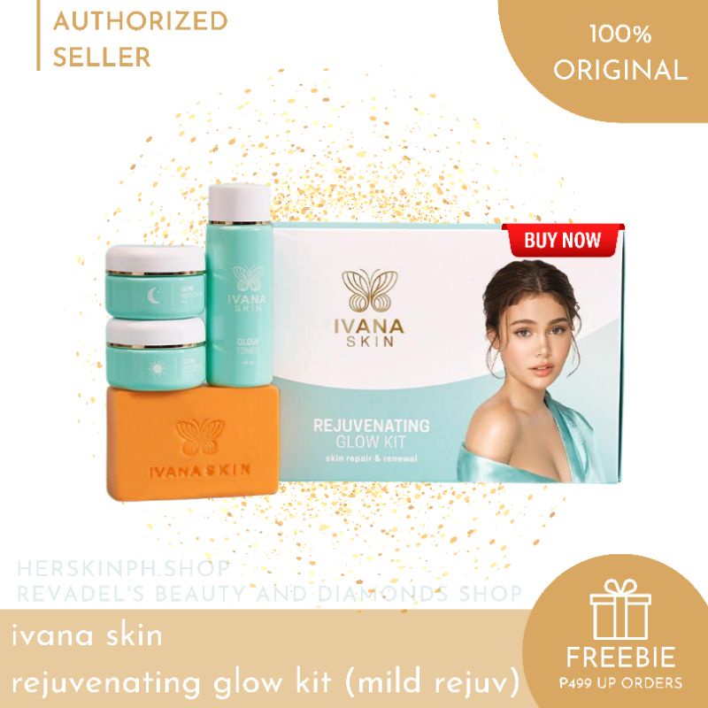 Ivana Skin Rejuvenating Glow Kit by Ivana Alawi [Mild & Micro Peeling] Shopee Philippines