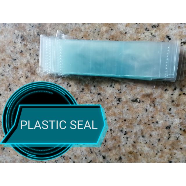 Plastic seal for 8oz and 4oz straight glass jar (50 pieces) Shopee
