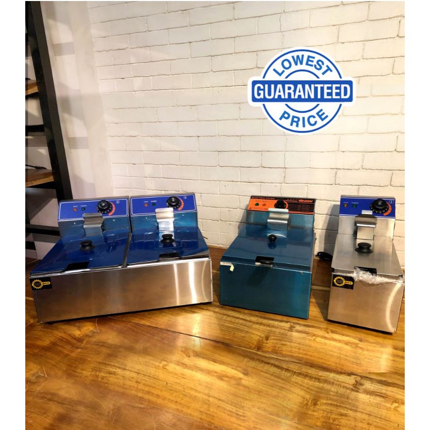 Heavy Duty Electric Deep Fryer (Single and Dual Tub) Shopee Philippines