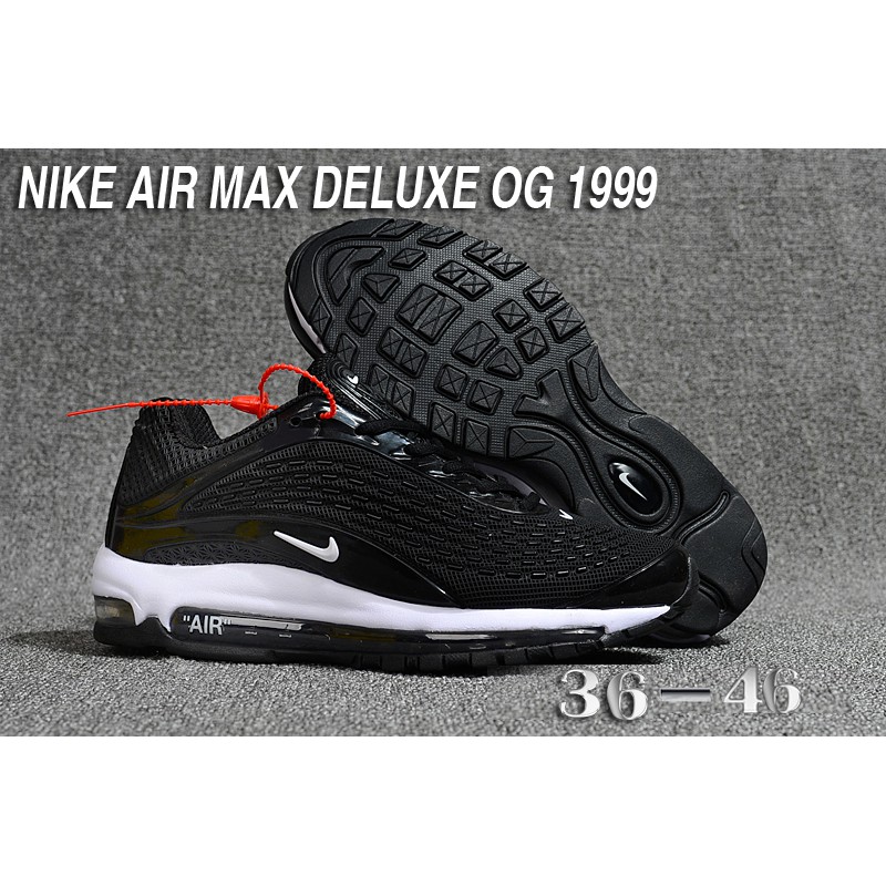 Nike Air Max Deluxe OG 1999 KPU Men Running Shoes Sneakers Trainers  Black/White | Shopee Philippines