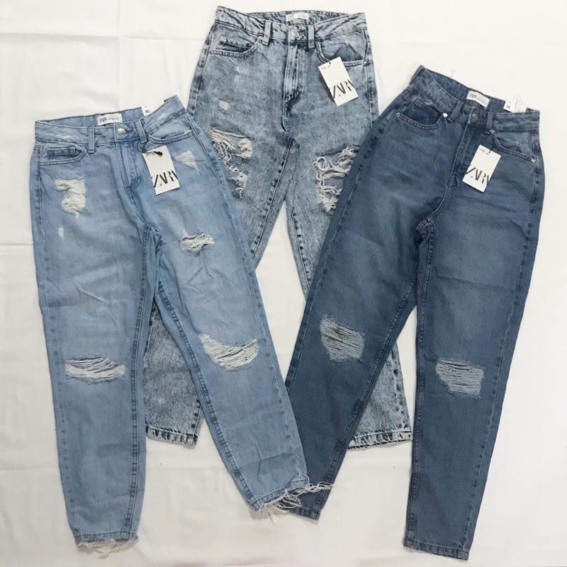 small ripped jeans