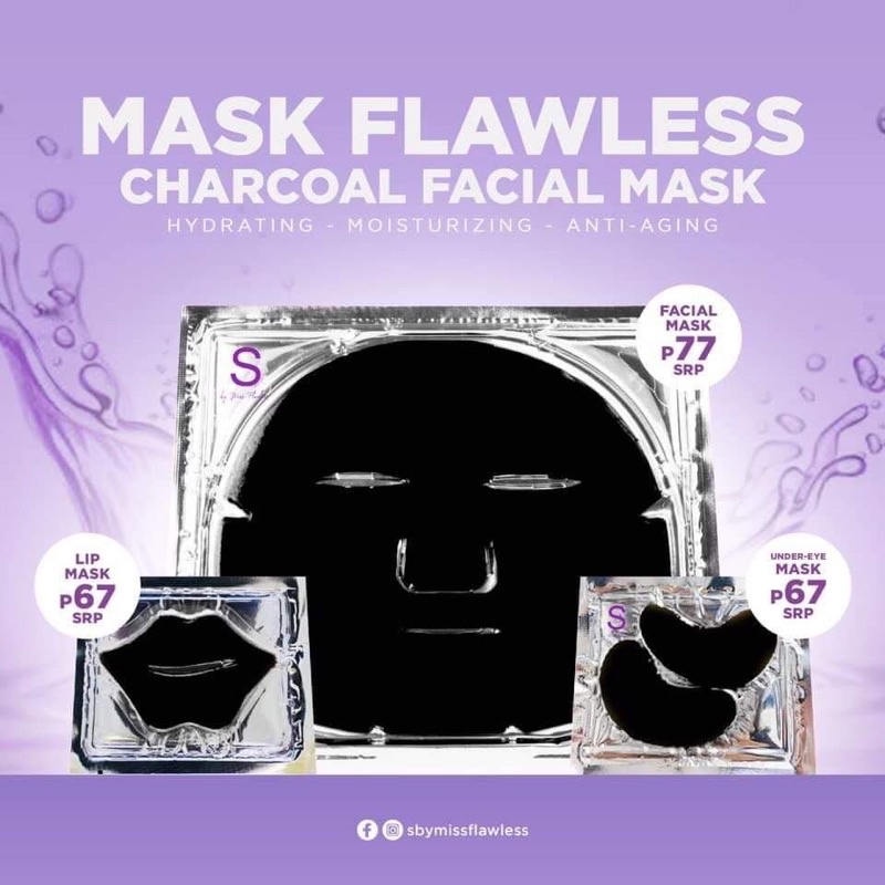 CHARCOAL MASK FLAWLESS (Facial/ Eye/ Lip) Shopee Philippines