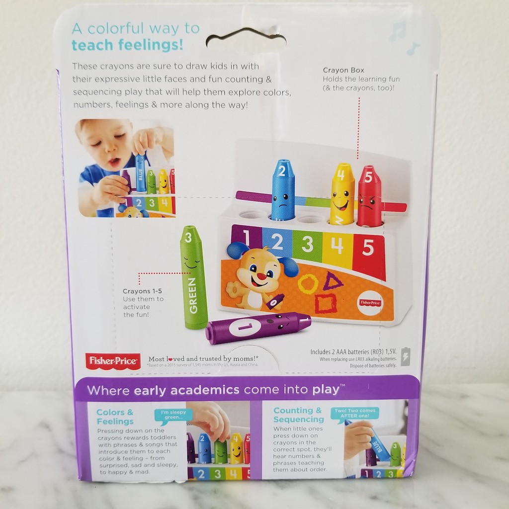 fisher price colorful mood crayons