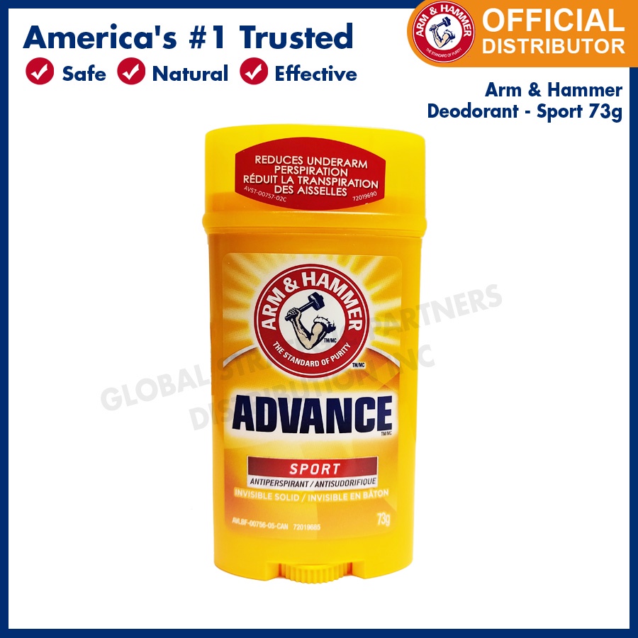 Arm and Hammer Deodorant Sport 73g Shopee Philippines