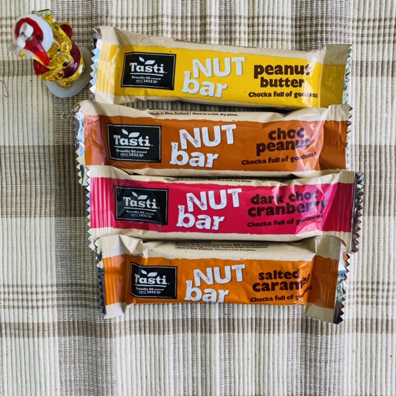 Tasti Nut Bar Peanut Butter. SOLD PER SACHET. Made in NZ. Shopee