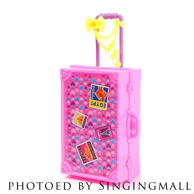 barbie doll storage trunk