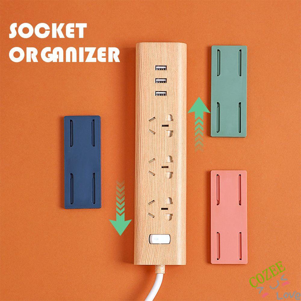 COZEE Office Cable Organizer Self Adhesive Socket Extension Socket