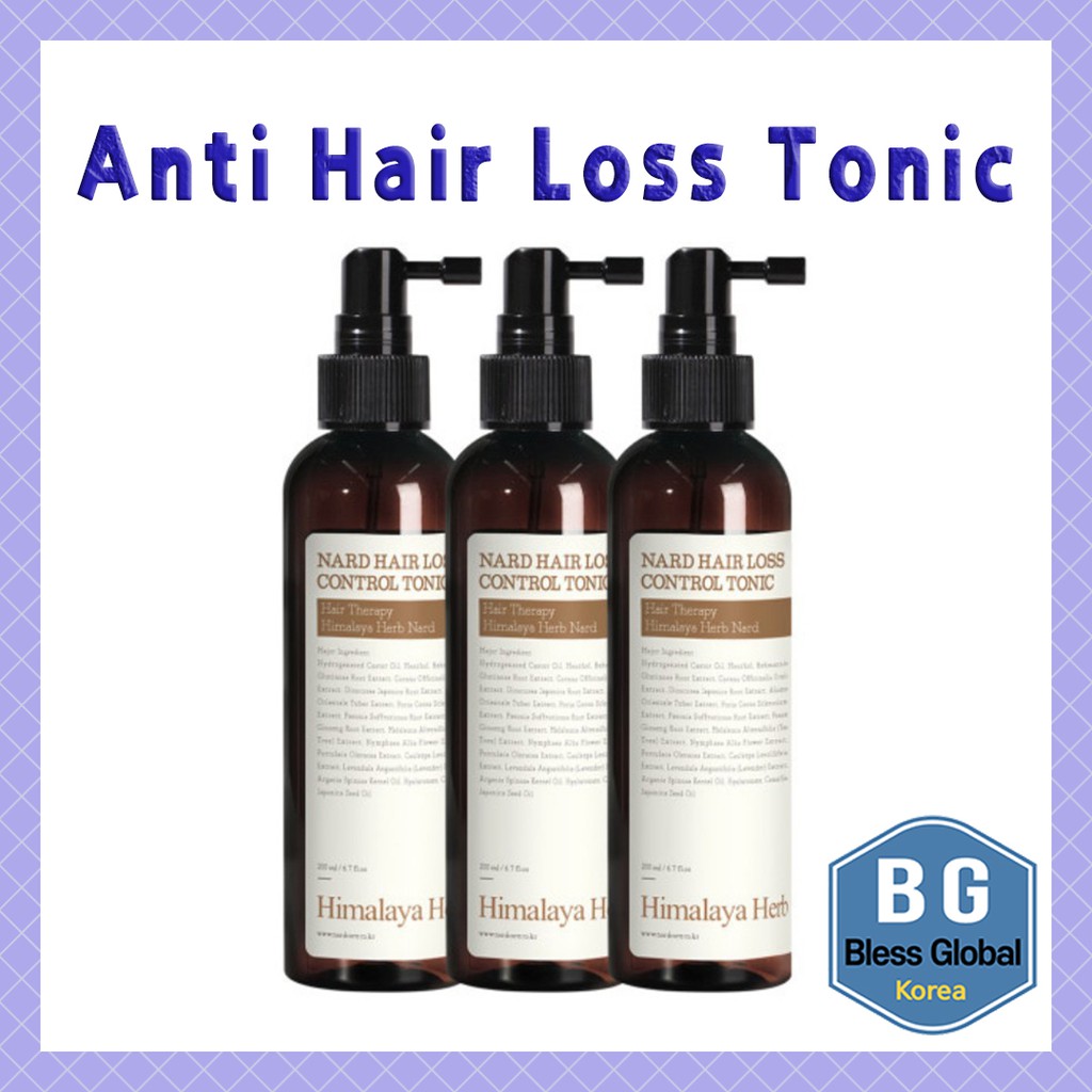 [Anti Hair Loss Scalp Tonic] NARD Control Tonic 200ml x 3 EA /Made in