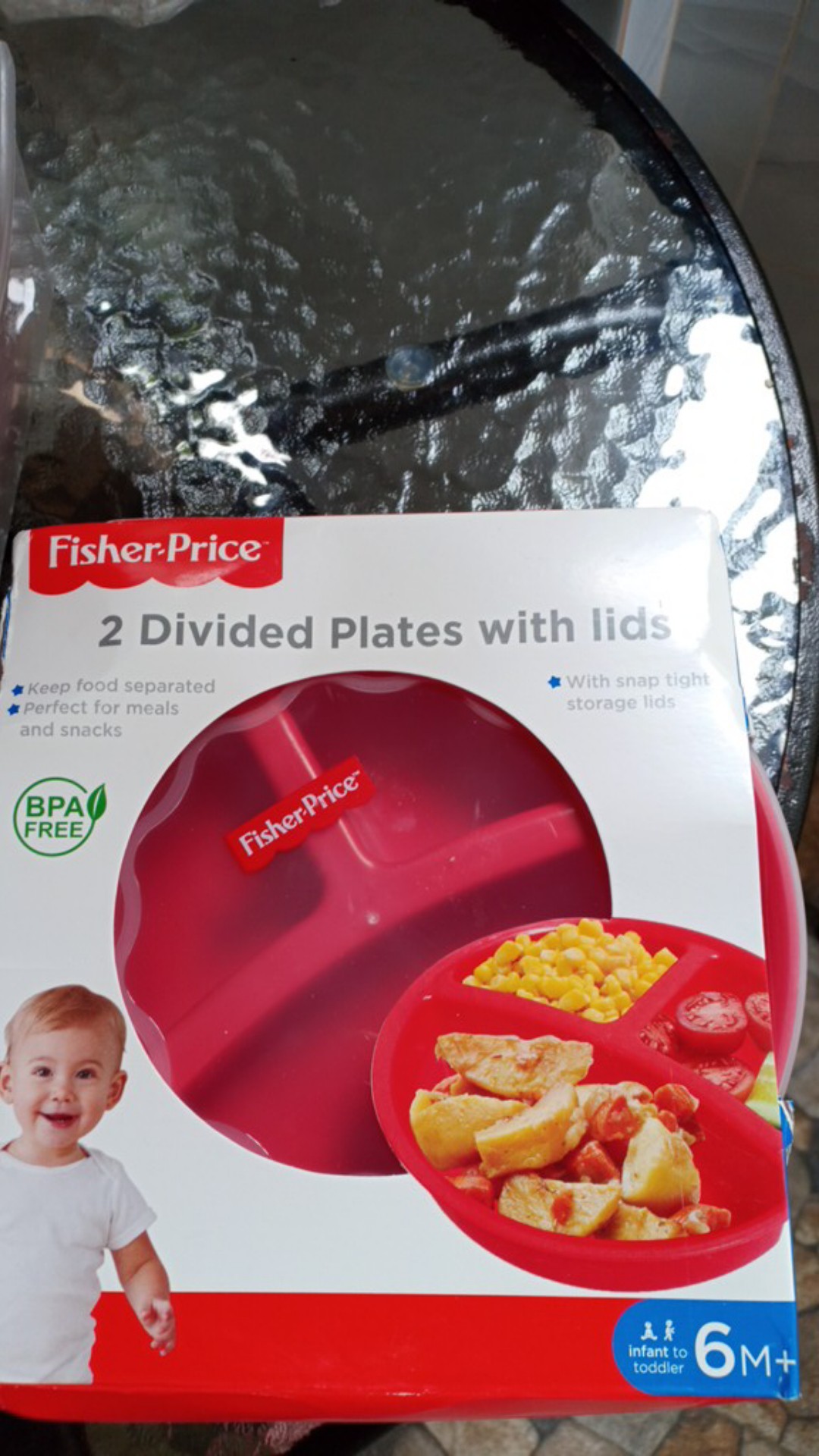 toddler divided plates with lids