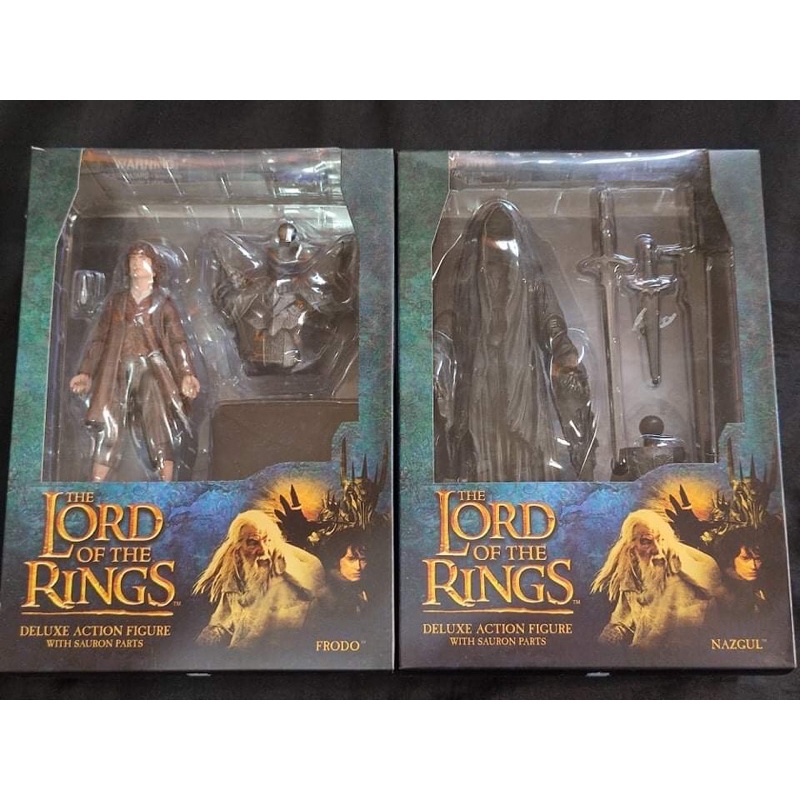 FRODO & NAZGUL, sealed - Diamond Select Toys Lord of the Rings Wave 2 ...