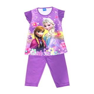 家  Ô2022 Bagong mga bata pajamas Frozen Elsa Anna Princess na damit cartoon ng tag-i #8
