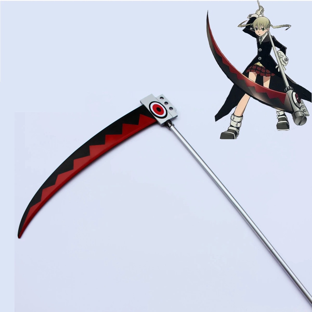 Sword Soul Eater MAKA ALBARN Weapon PVC Cosplay Prop Sickle Halloween Carnival Party Game Outfit