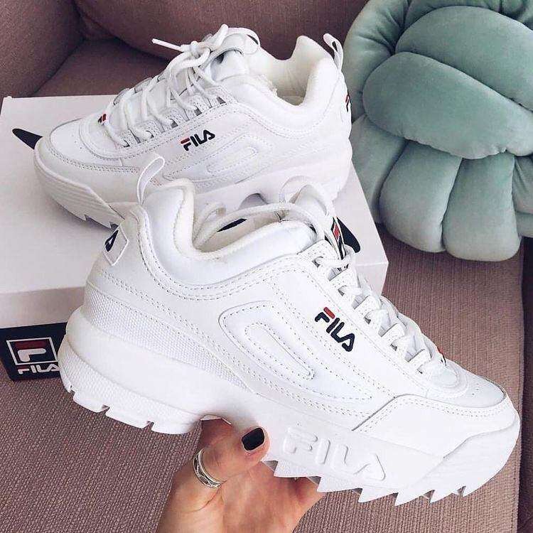 fila womens white shoes
