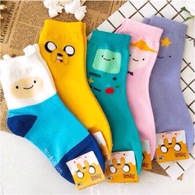 Adventure Time Korean Socks | Shopee Philippines