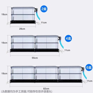 ZO4N 【Mr. Deng】Fish Tank Drip Box Filter Box Aquarium Top Mounted Upper Filter Circulating Filter Ta