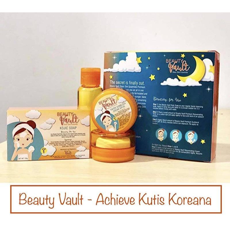 Original Beauty Vault Rejuvenating Set Beauty Vault Glass Skin Essentials Shopee Philippines