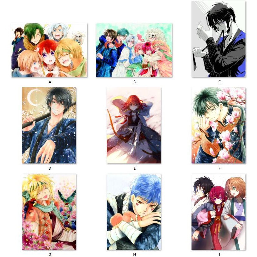 Akatsuki No Yona Anime Poster Posters Shopee Philippines Images, Photos, Reviews