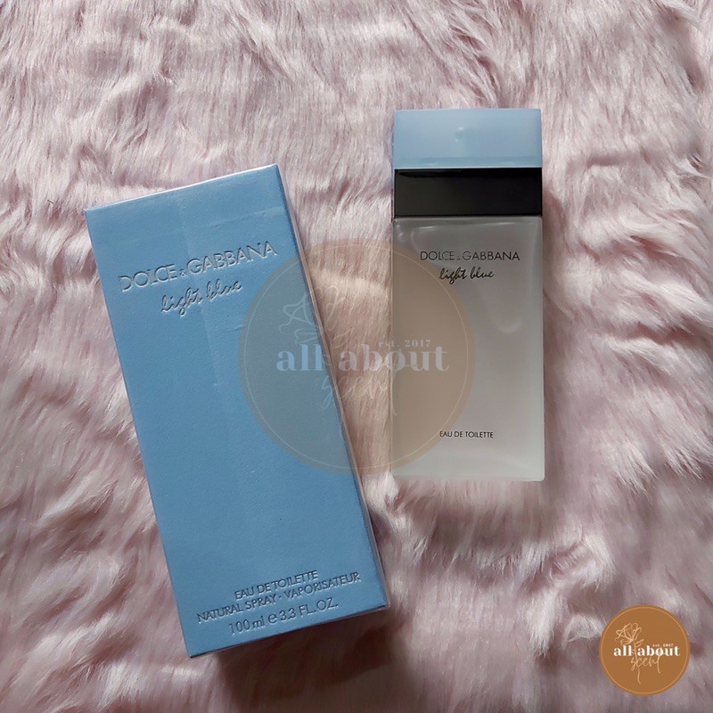 SHOP  - Dolce & Gabbana Light Blue [FOR WOMEN] | Shopee  Philippines