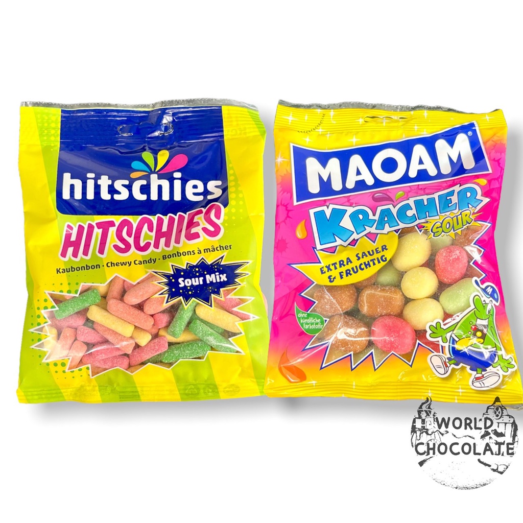 MAOAM hitschies Chewy Candy Fruit Flavor. Sour Taste Shopee Philippines