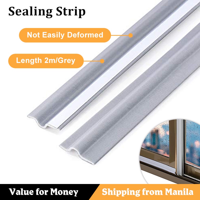2m Window Sealing Strip Soundproof Door Seal Strip Selfadhisive