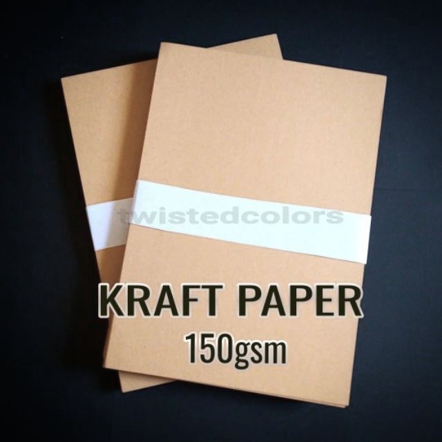 Kraft Paper 150Gsm 1050 Pcs/Pack Shopee Philippines