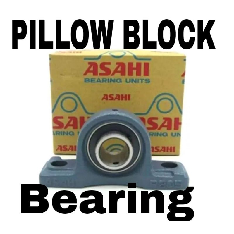 SHORENUTZ 10pk 1-1/8" Pillow Block Bearings – UCP206-18 Solid Foot, Set Screw Lock