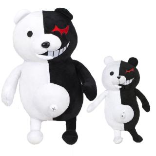 25cm 36cm Anime Game Danganronpa Monokuma Black White Bear Plush Soft Stuffed Doll Toy Shopee Philippines - roblox bear plush