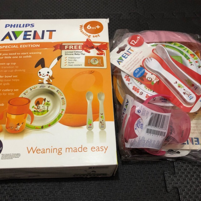 avent weaning set