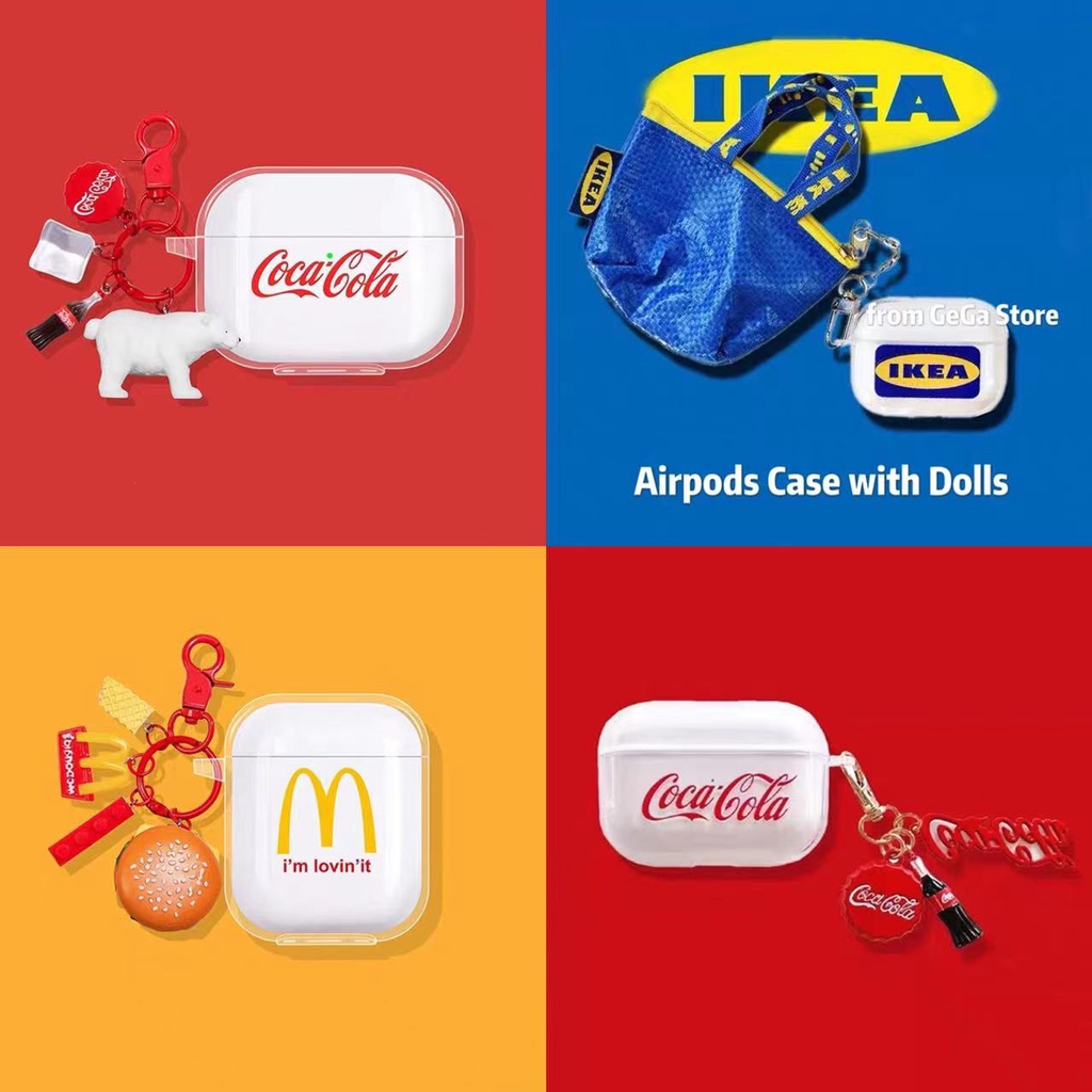 IKEA Shopping Bag Airpods Case Simple Airpods 3 Case Silicone Airpods