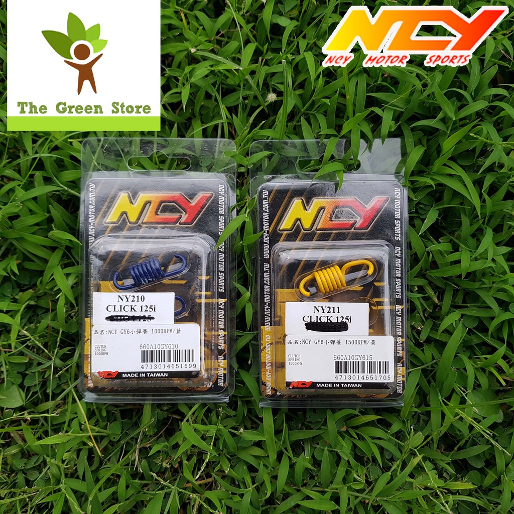 Ncy Clutch Spring Mioi125 Click125i Aerox Nmax Gy6 Mio Sporty Stock 1000 1500 00 Rpm Shopee Philippines