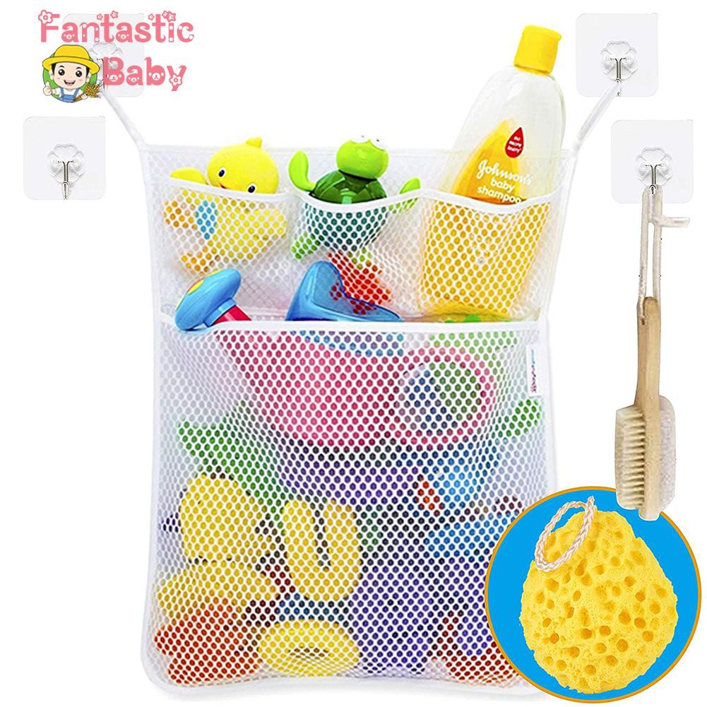 mesh bath toy bag