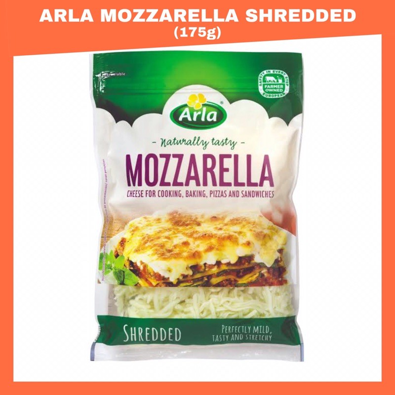 Arla Mozzarella Shredded (175g) Shopee Philippines