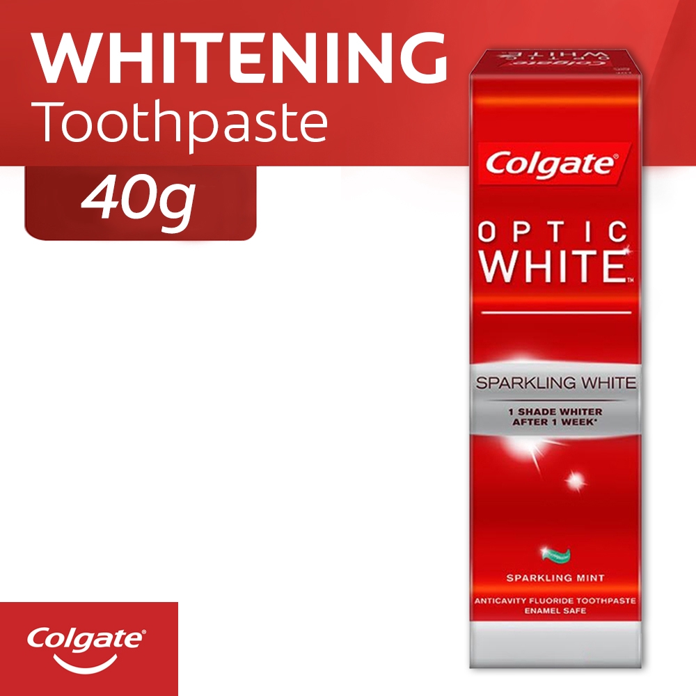 colgate optic white 40g