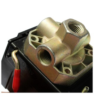 90-125PSI 4 Port 26 AMP Pressure Switch Air Compressor Black #3