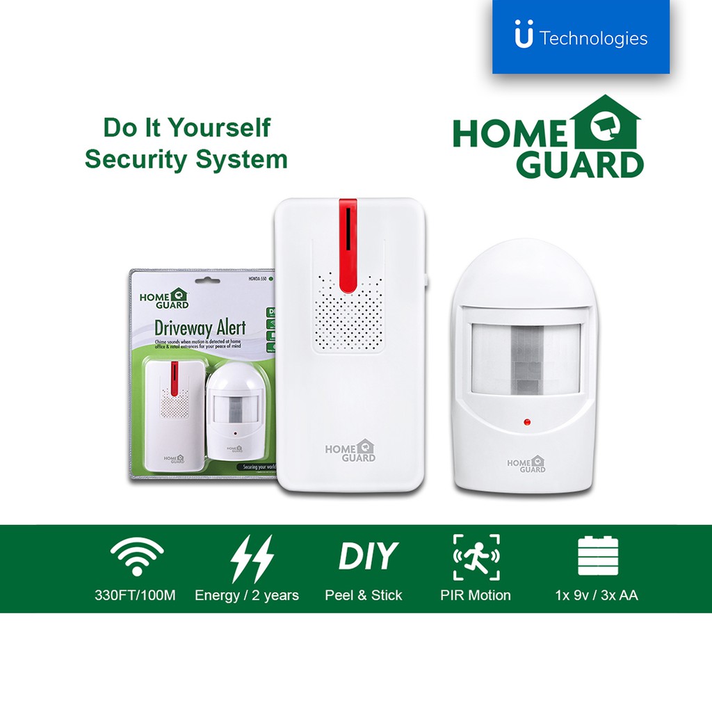 Homeguard Driveway Alert Alarm Sensor for Home and Security with 1year warranty Shopee Philippines