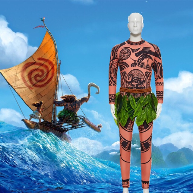 Moana Maui Boy Costume Shopee Philippines