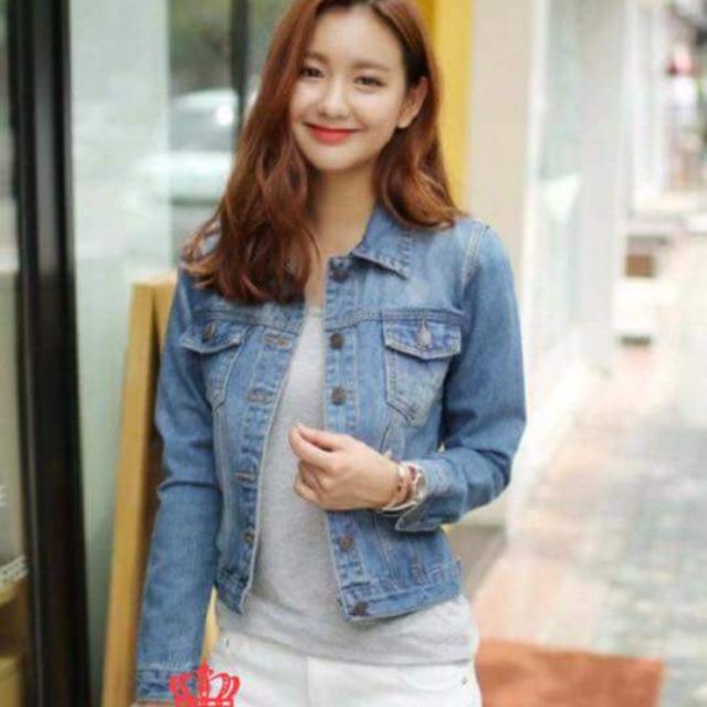 shopee denim jacket
