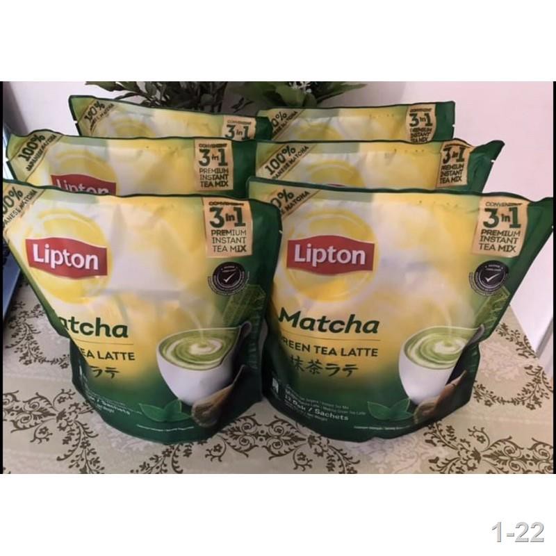 ♣ ₪Lipton Matcha Green Tea Latte 3 in 1 Premix Instant Tea Mix 12 x 22g (264g) Shopee Philippines